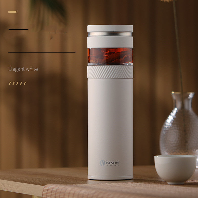 Custom High-End Men’s Travel Water Bottle with Filter