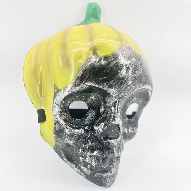 Halloween Horror Mask LED Glowing Pumpkin Skull