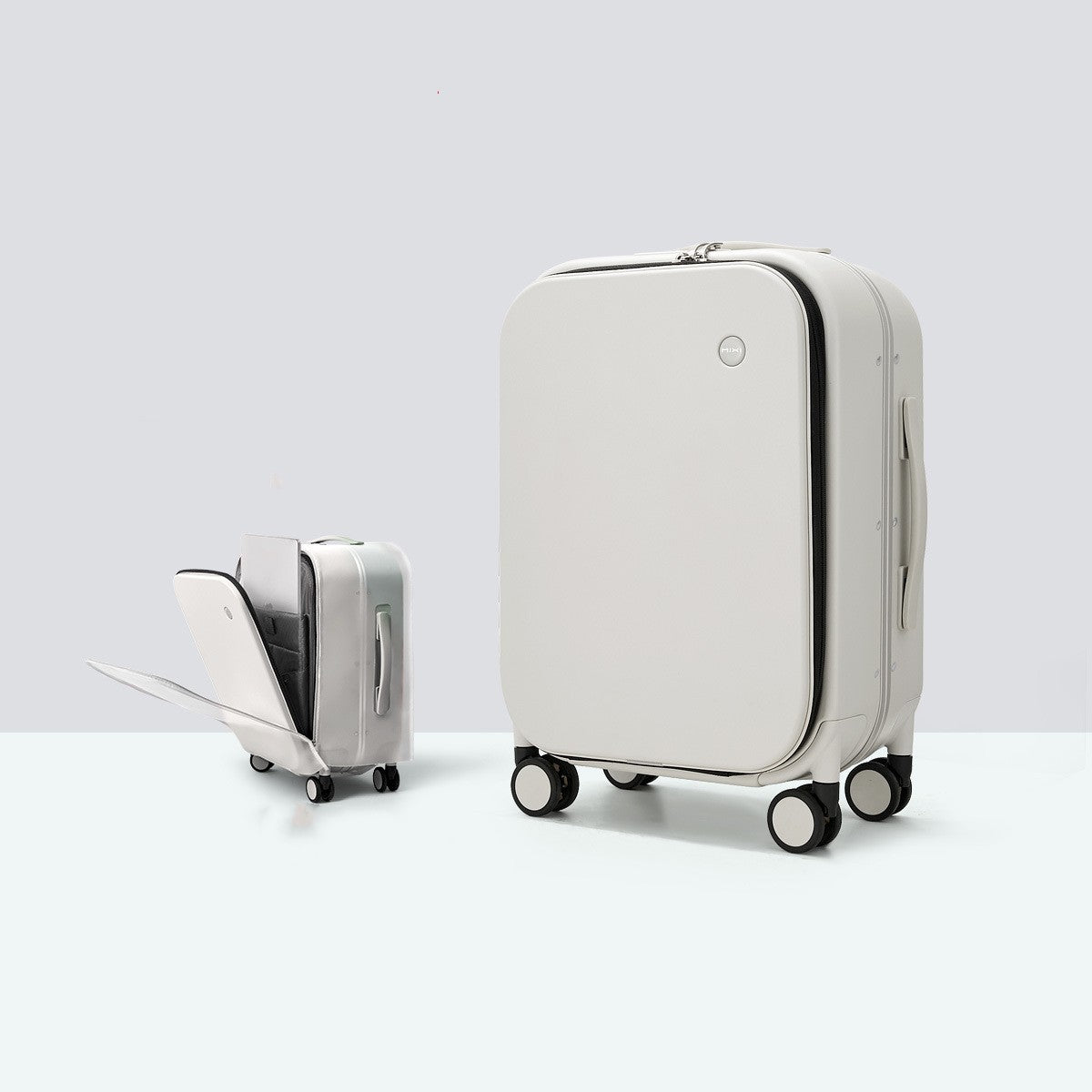 20-inch Front Opening Suitcase with Aluminum Frame