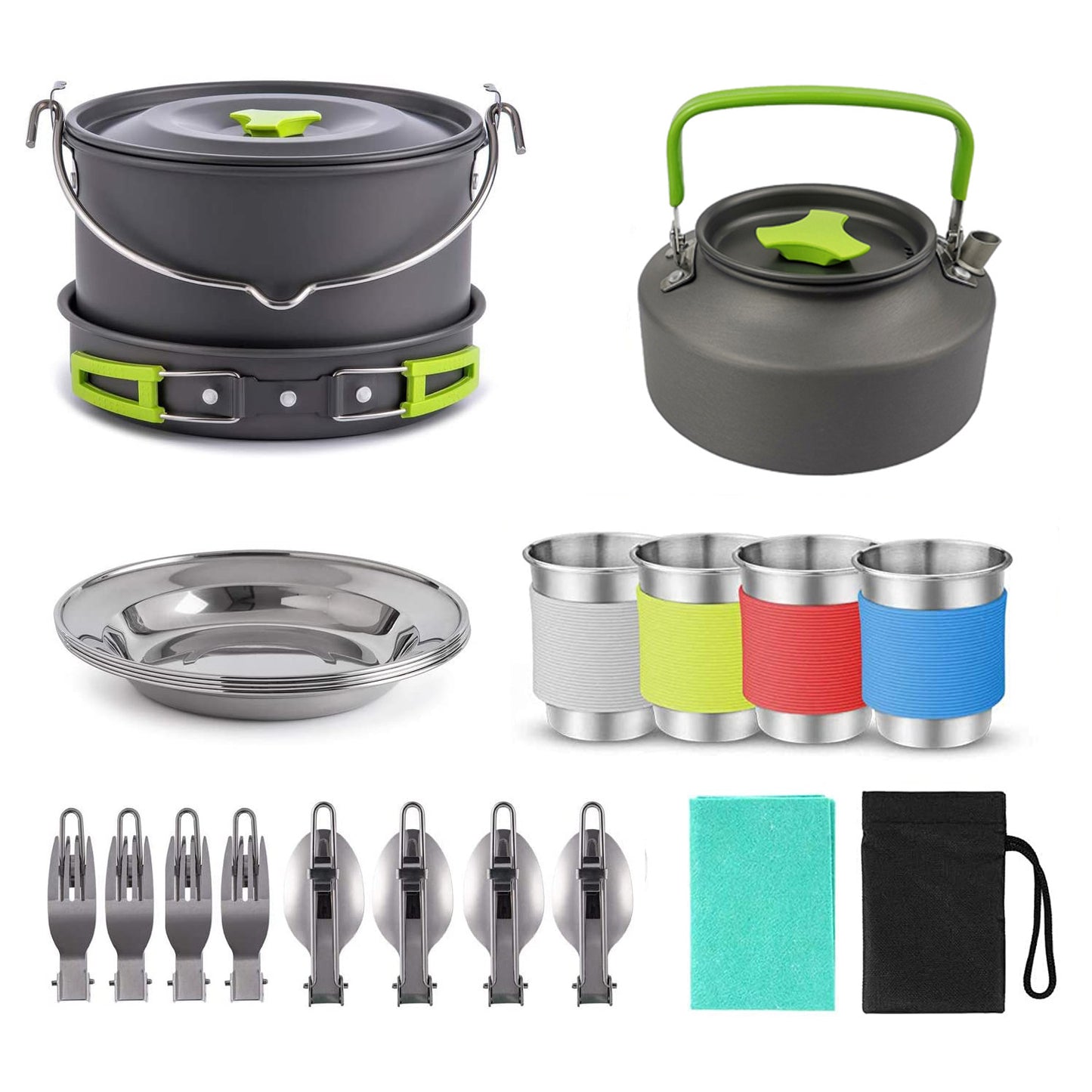 AdventureCook Aluminum Oven Pot Set