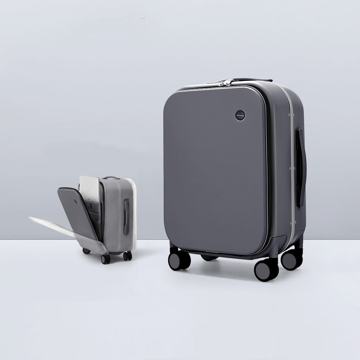 20-inch Front Opening Suitcase with Aluminum Frame