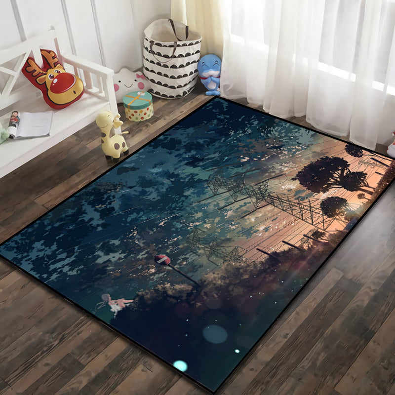 Japanese Cartoon Anime Bedroom Bedside Carpet