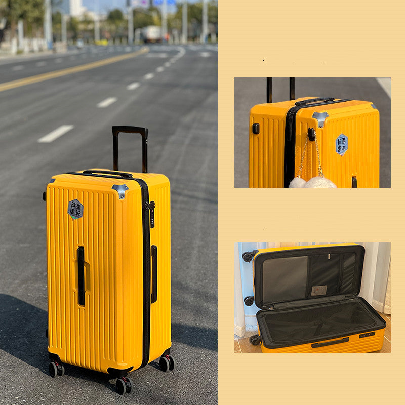 Large-Capacity Trolley Case with Shock Absorbing Wheels