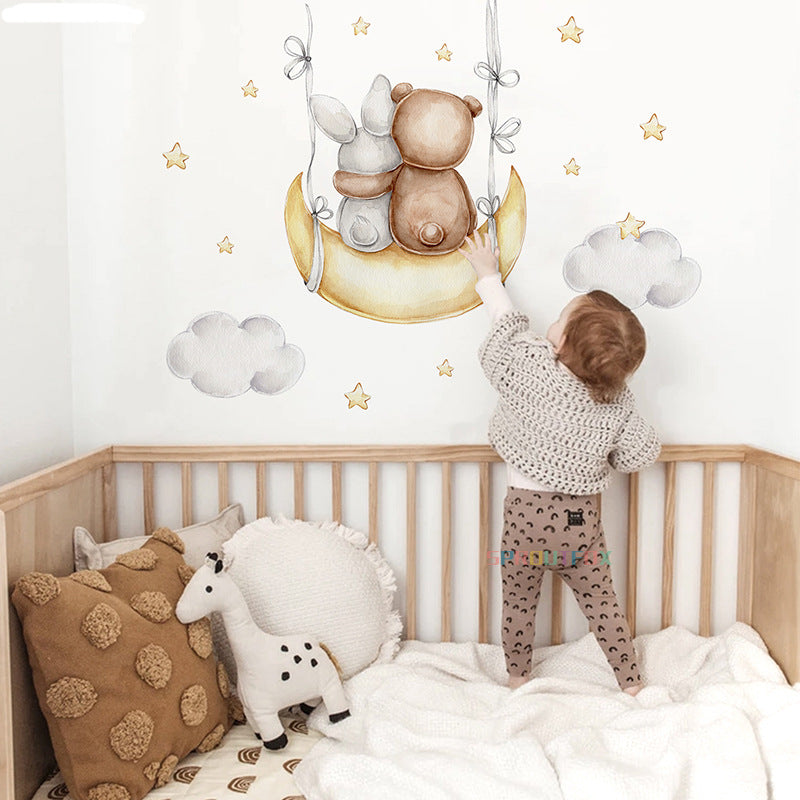 Children's Bedroom Kindergarten Bedside Wall Sticker Decorative Stickers