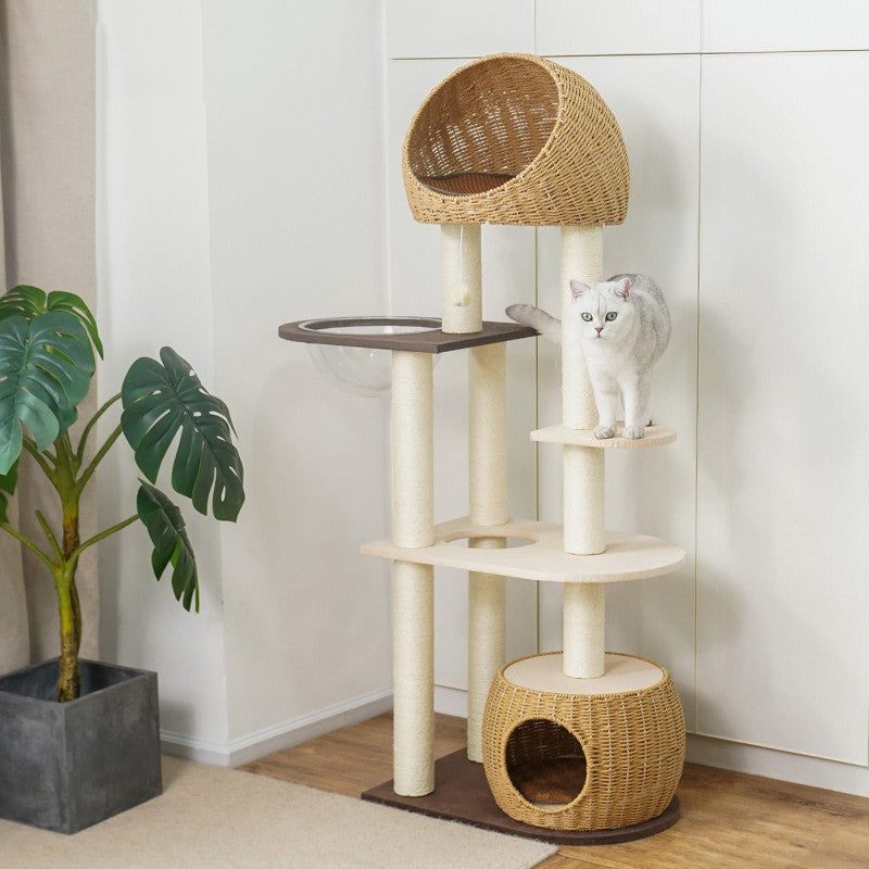 CozyCanopy Luxury Cat Climber