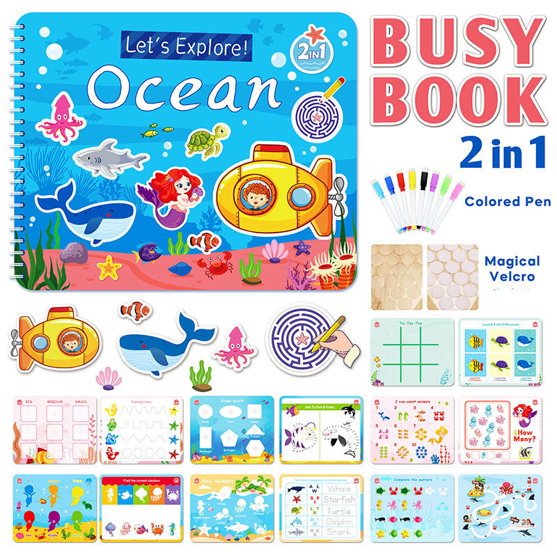 Early Learning Stickers and Flip Book Games for Kids