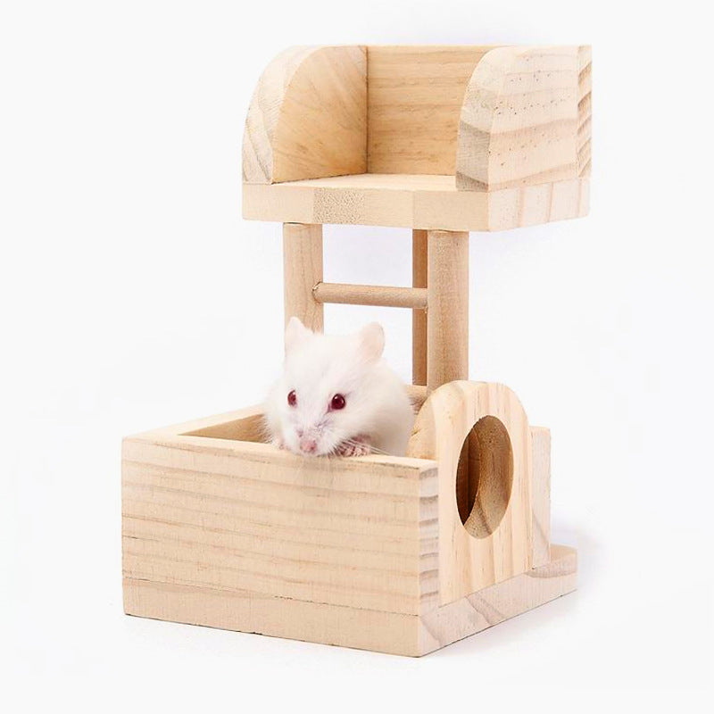 Hamster Lookout Small Pet Toy Stairs